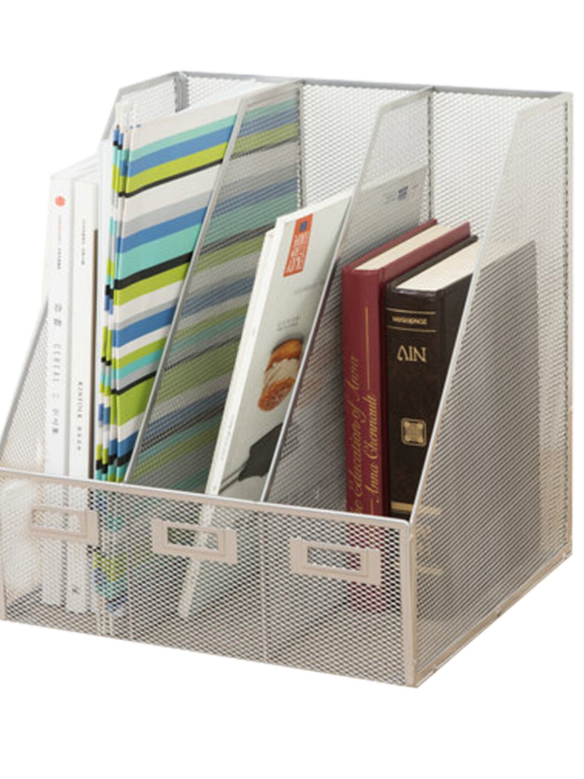 금속 철제 A4 파일 프레임 정보 랙 5링크 파일 홀더 고급 사무용품 수직 파일 정리