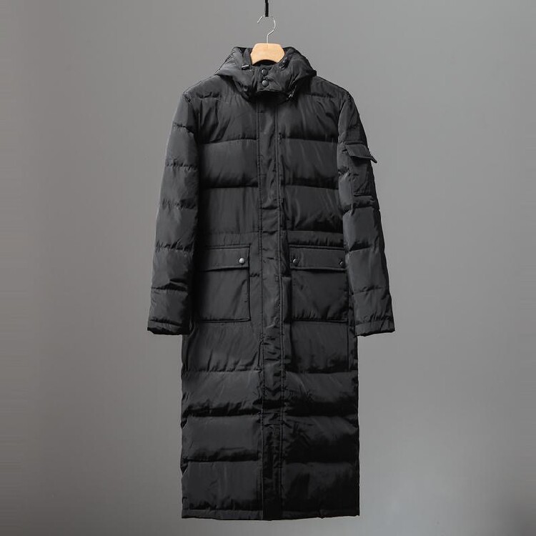 长款过膝青年潮流加厚保暖羽绒服