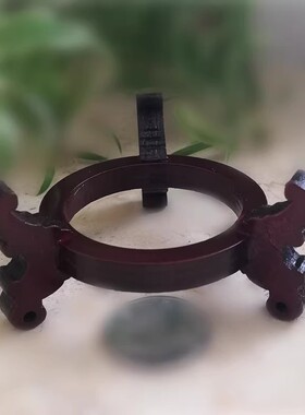 核桃手捻文玩收藏葫芦底座蛋托