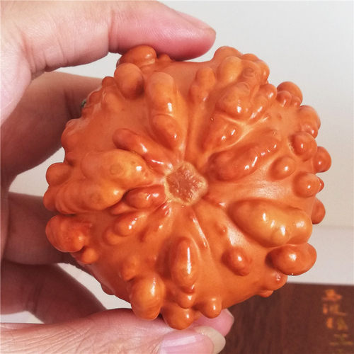 微雕收藏把玩手捻天然疙瘩葫芦