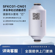 3M沐浴净化器净水机除余氯重金属家用洗澡过滤SFKC01-CN1替换滤芯