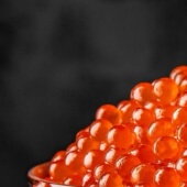 丹麦原料虹鳟鱼子酱50g西餐厅冷餐招待下午茶大颗粒饱满