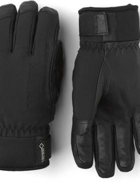 Hestra Alpine Short 羊皮羊毛GoreTex手套保暖滑雪五指手套 代购