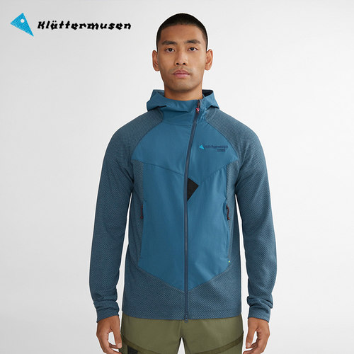 攀山鼠户外保暖全拉链帽衫