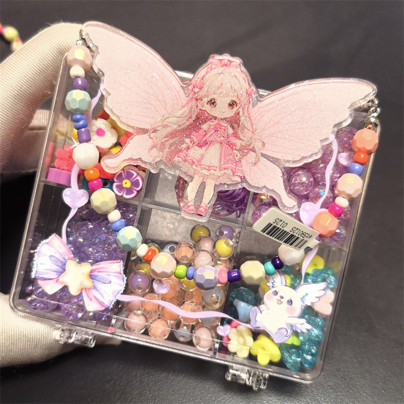 女童宝贝首饰盒儿童手链串珠手工diy手提包盒子玩具花朵公主礼物,饰品/流行首饰/时尚饰品新,组合套装,淘宝优惠券,粉丝福利购,淘宝优惠卷