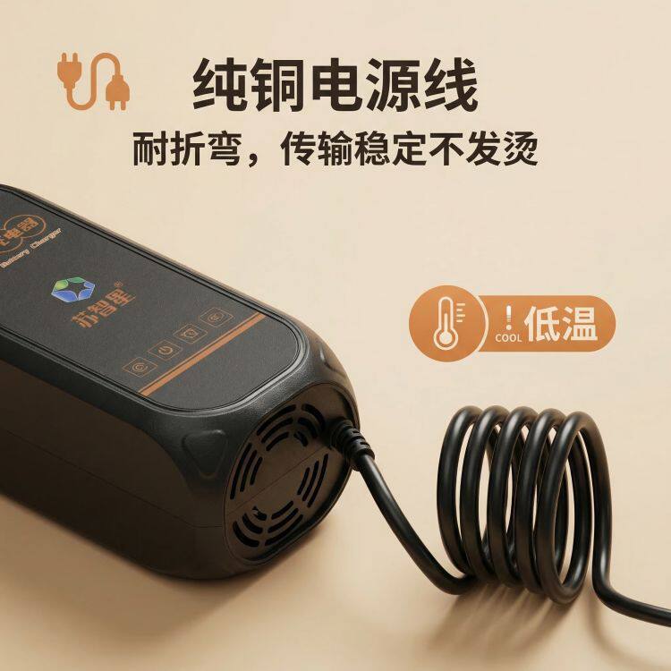 智能锂电池充电器48v2a60v72v3A
