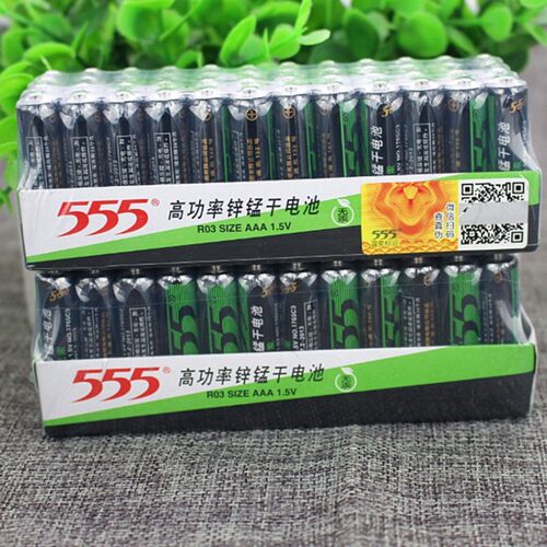 三五牌555七号7号aaaR03P碳性