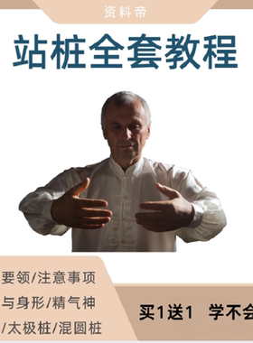 站桩视频教程零基础自学入门教学