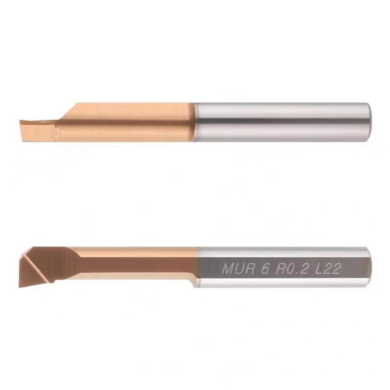 小孔径内孔刀小径镗刀杆整体钨钢MUR6/MUR4 90度平底小径内孔刀