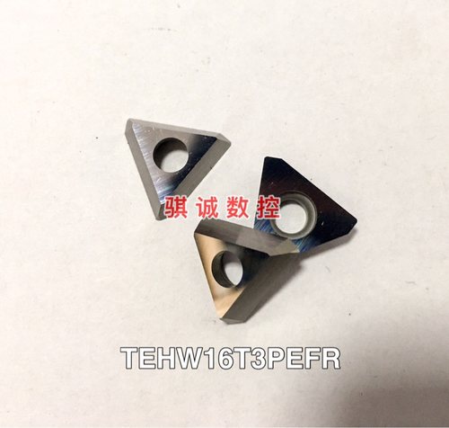 成都邦普铝合金刀片 面铣刀片 TEHW16T3PEFR-LH BU810铜铝专用