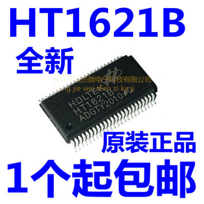 全新 HT1621B RAM映射 LCD驱动器 液晶芯片 贴片SSOP48