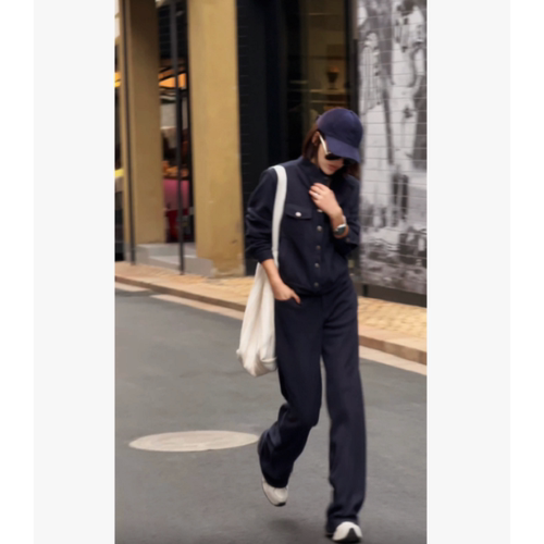 王火火&设计师新款时尚百搭老钱复古套装 28HH0097