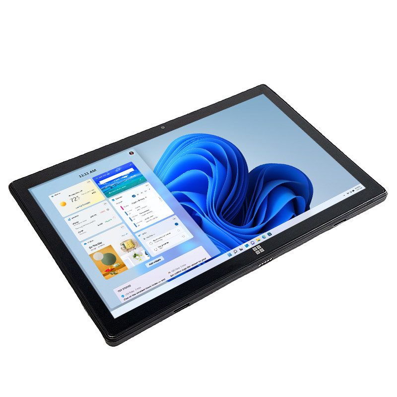 PC二合一10.1寸工控平板Windows10炒股上网办公本DC笔记本触摸屏