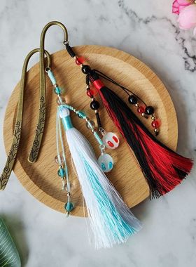 魔道祖师古风金属流苏小兔子两用