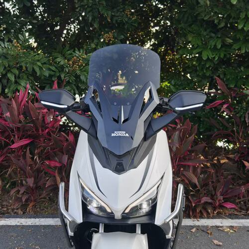 NS150ES改佛沙前挡风后视镜前移
