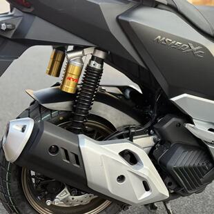 适用本田NS150XC改装后挡泥板 加长后泥瓦后轮挡板防泥沙仿碳钎维