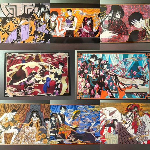 XXXholic四月一日灵异事件簿 CLAMP原画集明信片郁子小姐 君寻8张