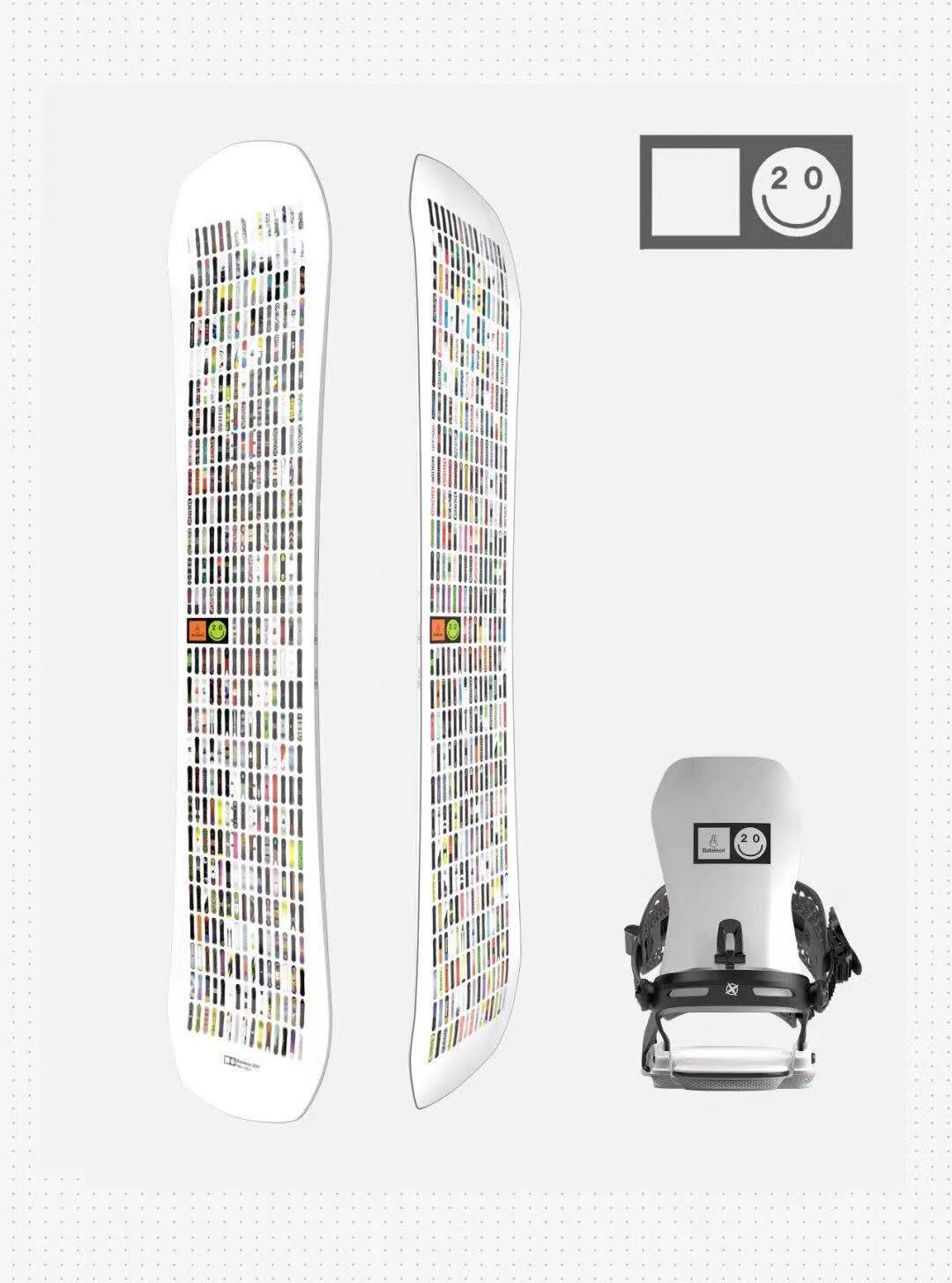 BATALEON单板滑雪板粉雪板自由式全能20周年纪念先行 限量款