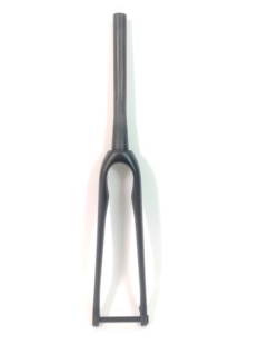 全碳纤维越野，砾石公路自行车前叉，桶轴碟刹前叉，半内走线公路