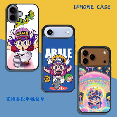 苹果全系列钢化玻璃材质卡通风