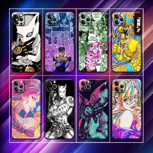 jojo苹果16手机壳12 pro适用13荣耀90小米MIX4一加8 9华为P40红米K60黑鲨5华为mate60 iPhone 15 plus pro