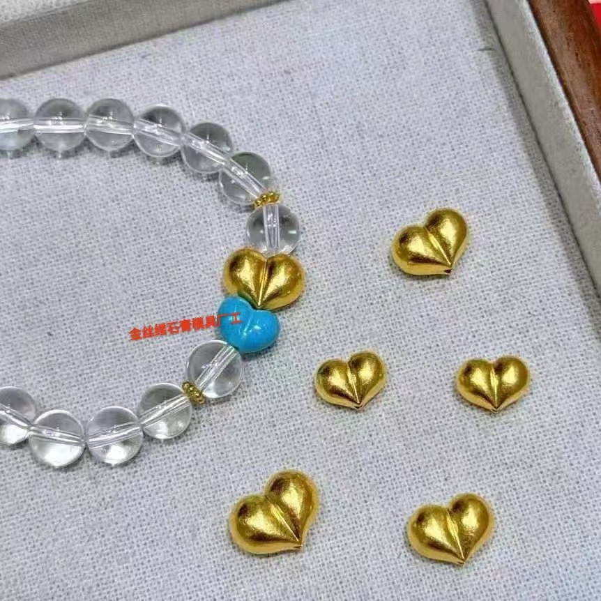 RF0700015爆款爱心桃心石膏模具金银适用