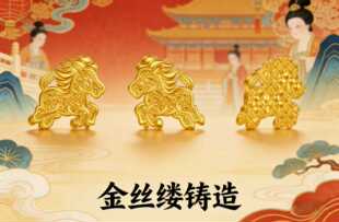 飒飒东风小马耳钉石膏模具打金银适用