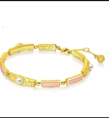 RF050013十里红妆手链不含链条石膏模具打金银实用