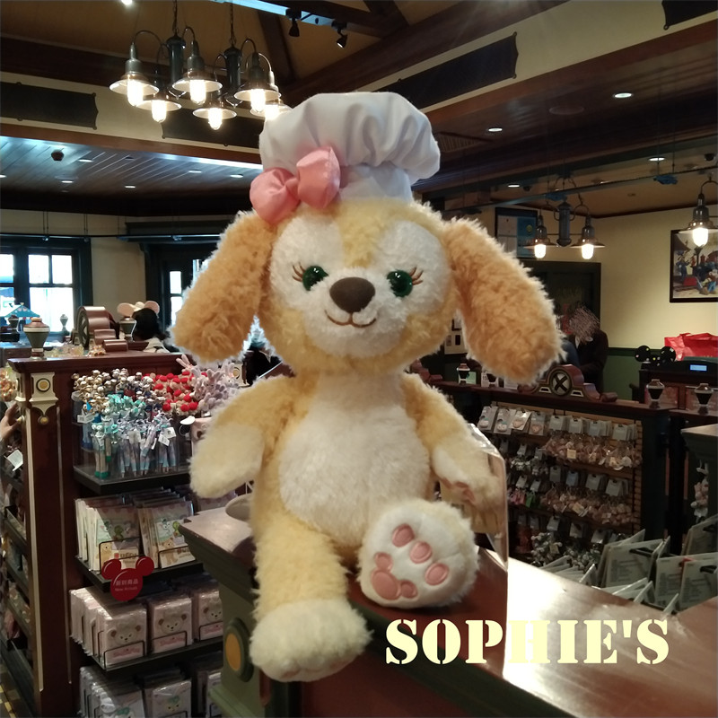 迪士尼可琦安cookie饼饼毛绒公仔玩偶娃娃挂件钥匙圈生日礼物代购