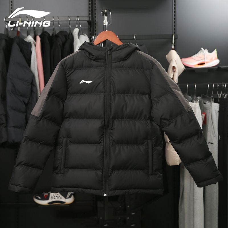 李宁棉服男2025冬季新款加厚保暖