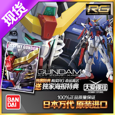 万代命运高达现货模型RG