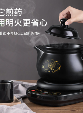 天际全自动分体紫砂中医养生壶