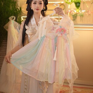 女宝宝夏装中国风气质汉服裙