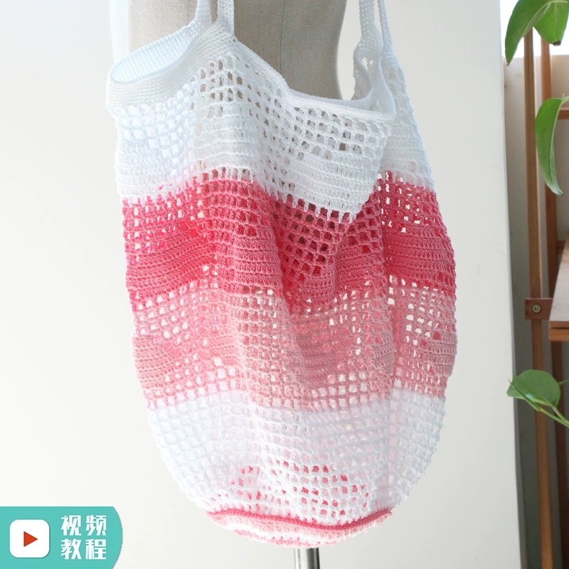 勾线毛线手工镂空包解闷diy钩针织材料包初学者自制编织新手,服饰配件/皮带/帽子/围巾,DIY编织材料包,淘宝优惠券,粉丝福利购,淘宝优惠卷