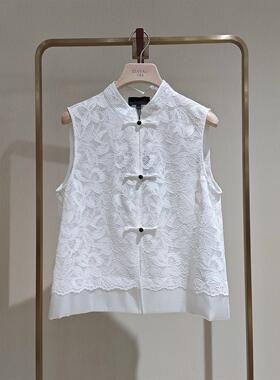 大雅家25款新中式肌理提花立领马甲HFKEA1098A-2399