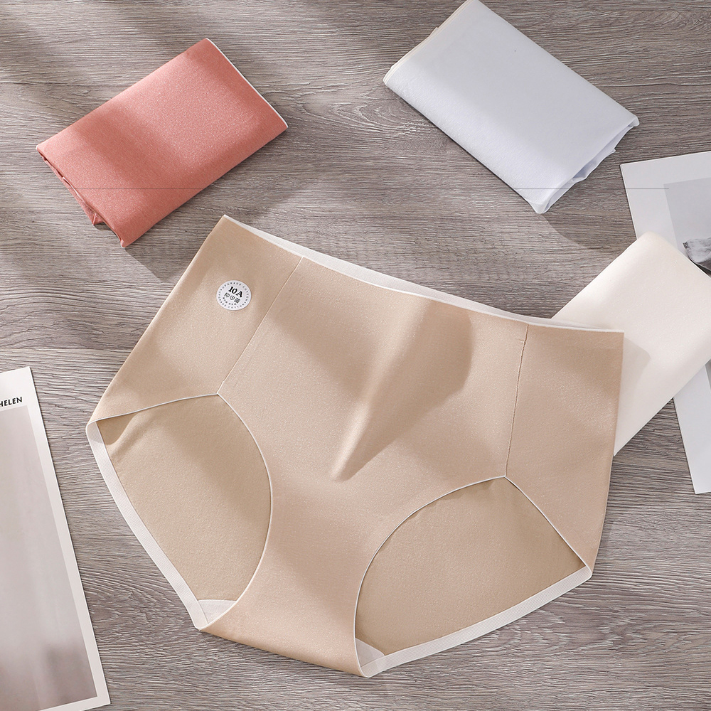 日系高品质80支棉内裤桑蚕丝裆