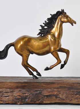 新中式风生肖艺术招财桌面摆件