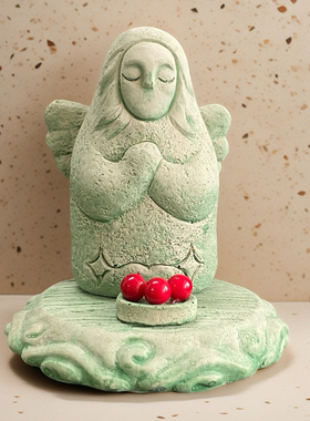 塞尔达传说海利亚许愿女神石像王国之泪周边桌面摆件鱼缸造景装饰