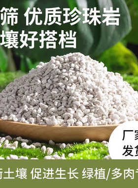 硬质软质珍珠岩大颗粒养花通用植物垫底铺面通用透气园艺珍珠岩