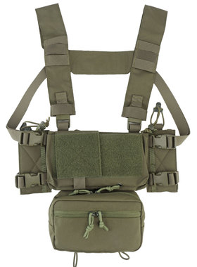 UNIONTAC MK4战术胸挂 多功能拓展挂载透气快拆迷彩胸挂背心VE-74