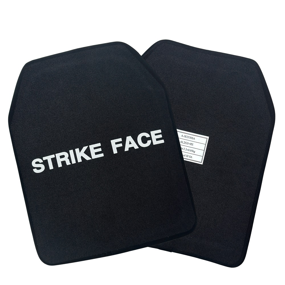 NIJ Level III SA防弹插板AL2O3+PE美标3级2.2KG插板10