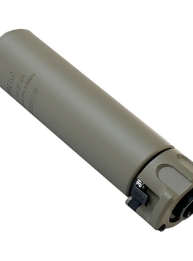 UT玩具模型快拆SOCOM556-MINI2消音器复刻版5.3英寸金属14mm逆牙