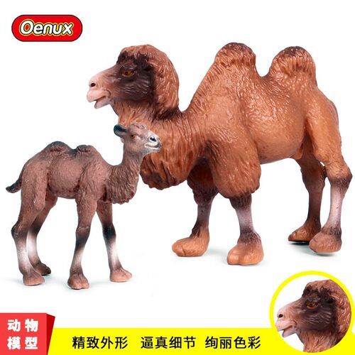 实心仿真骆驼模型单峰驼双峰驼