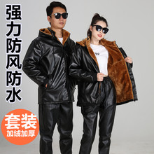 连帽海宁真皮皮衣男风衣中长款加厚羽绒服绵羊皮夹克休闲潮流外套