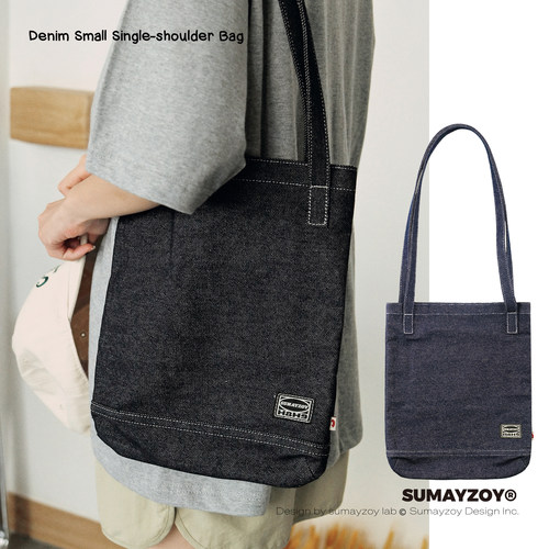 SUMAYZOY牛仔帆布包文艺范单肩包