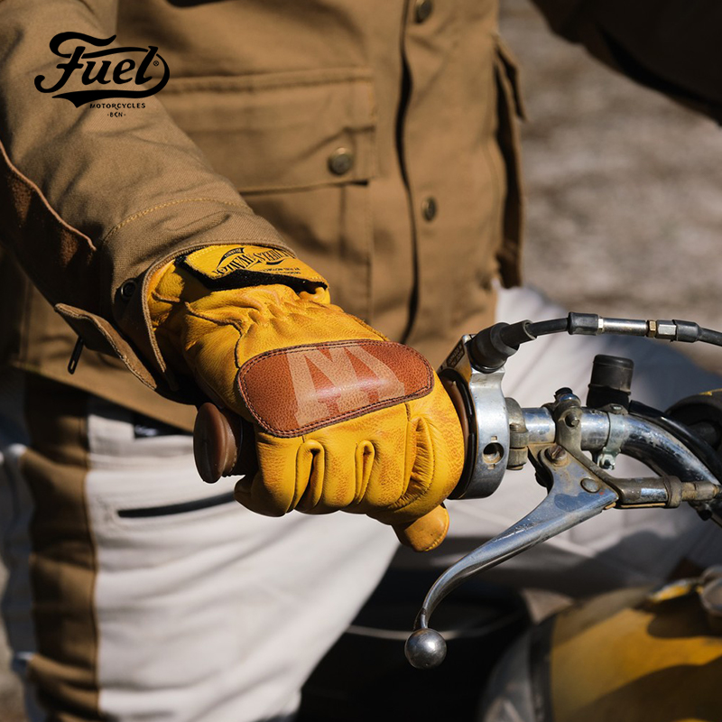 防摔进口皮whales&waves骑行手套