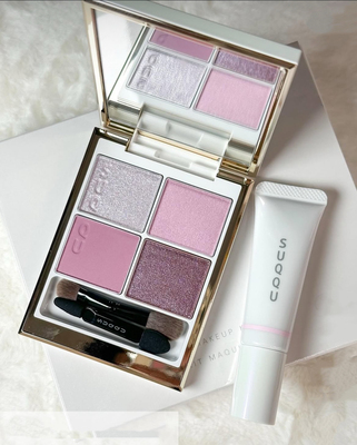 SUQQU苏酷2025圣诞限定四色眼影套盒149瞬华103玲音 白管唇膏00