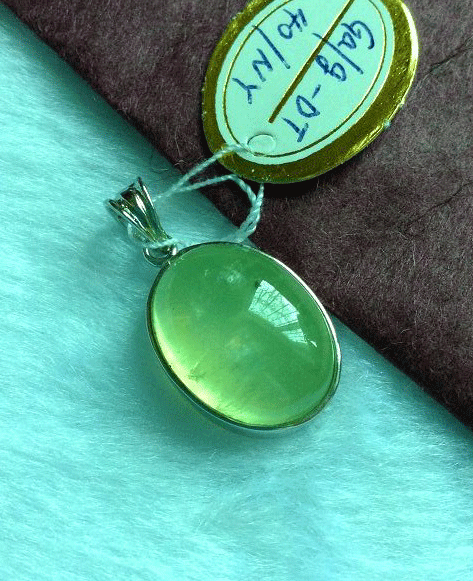 进口纯银镶嵌天然水晶-葡萄石-项链坠05|msdalam kategori Aksesori/Barang Kemas Fesyen, loket/loket - dari Buy2taobao.com untuk memberikan perkhidmatan ejen Taobao profesional membeli