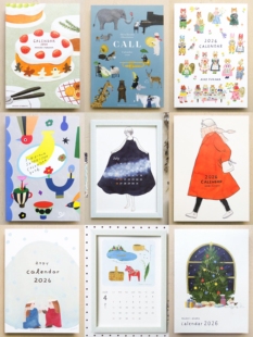 表现社2026年唯美设计师日历藤卷浅野日下明收藏版多插图