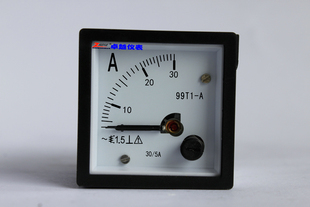 仪表指针式 30A 方形交流电流测量仪表99T1